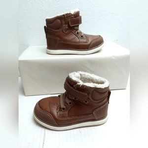 Smart Fit Kids Shearling Winter Boots Baby Size 6 Brown